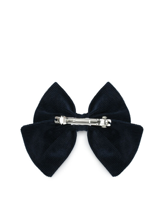 Заколка вельветовый бант Eirene | Фото 2
