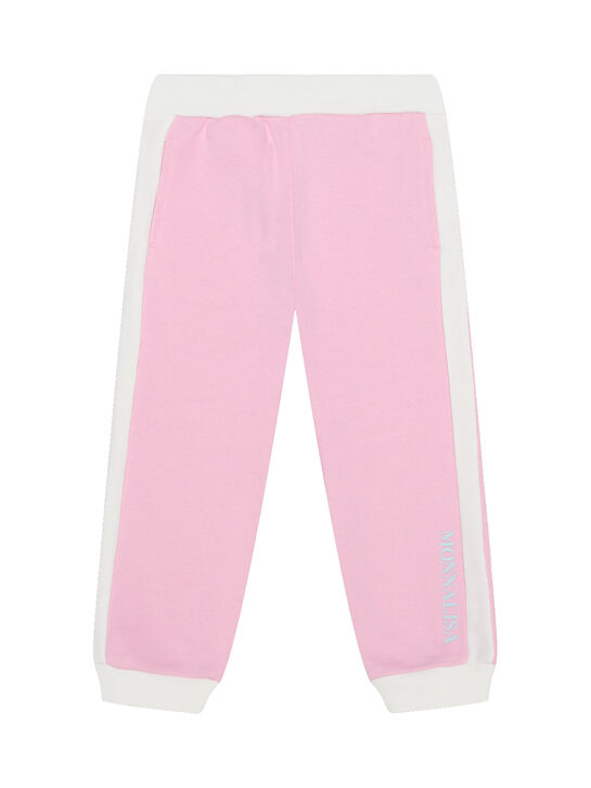 Костюм спортивный свитшот+брюки, принт кошечки Monnalisa | Фото 4