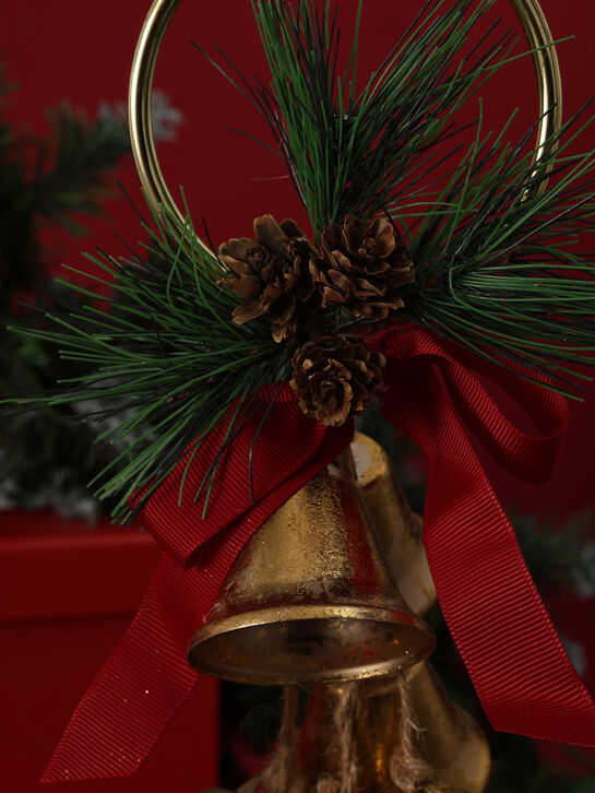 Праздничное украшение с колокольчиками и шишками, 35 см Goodwill | Фото 4