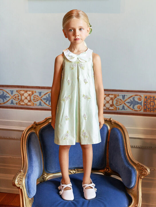 Платье с вышивкой из бисера Maison Ava | Фото 3