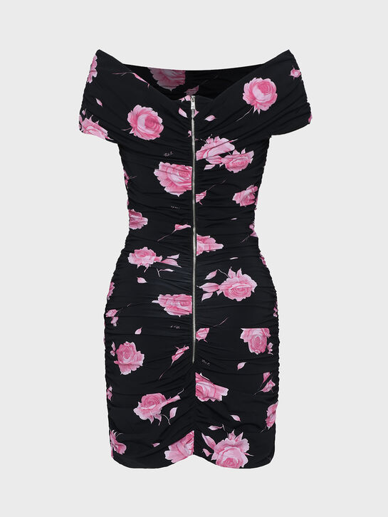 Платье-мини с цветочным принтом Roses & Lace | Фото 2
