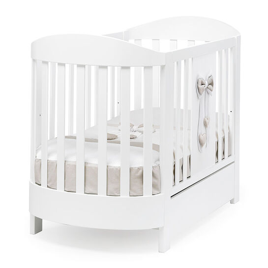 Кровать Lilli овальная белый Erbesi | Фото 1