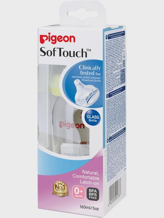 Бутылка Перистальтик Плюс, 160 мл, стекло Pigeon | Фото 8
