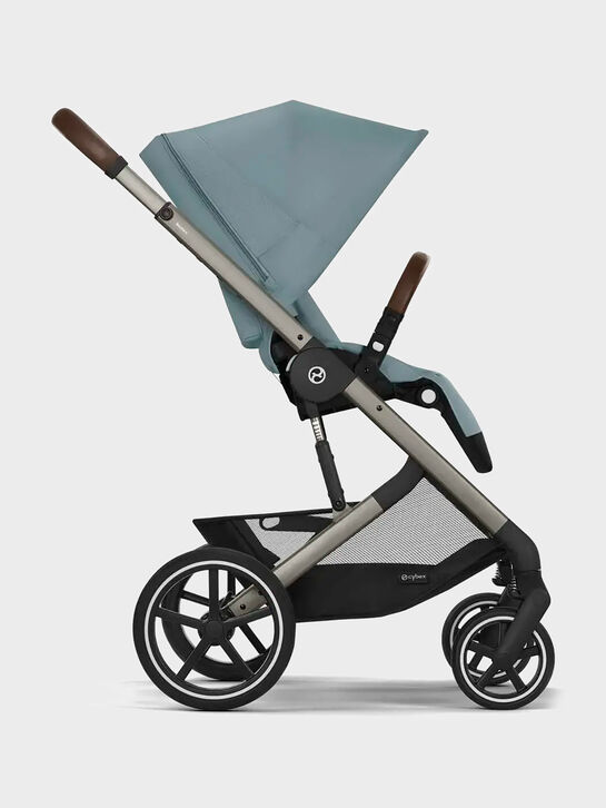 Коляска Balios S Lux TPE Stormy Blue с дождевиком CYBEX | Фото 3
