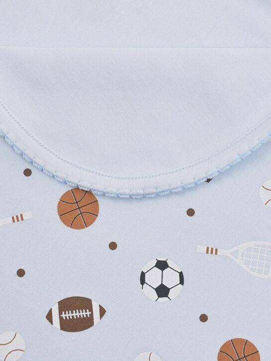 Одеяло с принтом &quot;спортивный инвентарь&quot; Lyda Baby | Фото 3