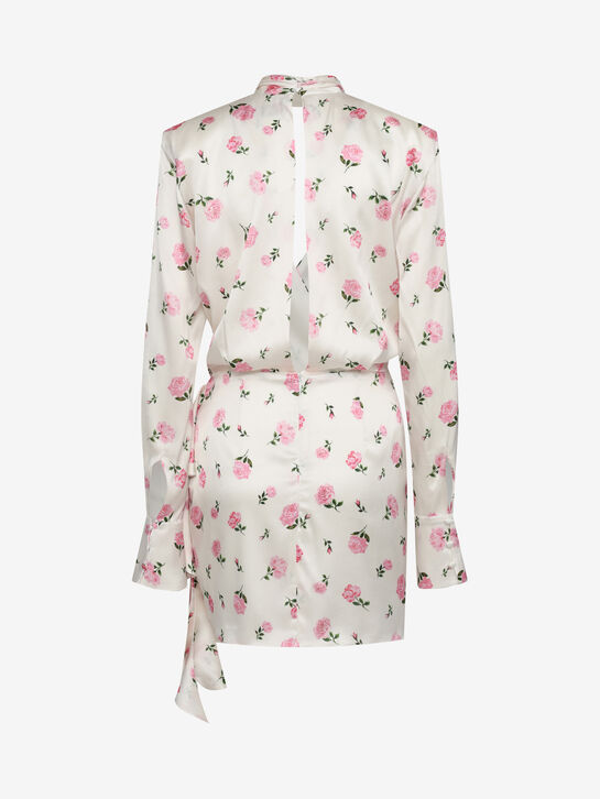 Платье мини с цветочным принтом Roses & Lace | Фото 2