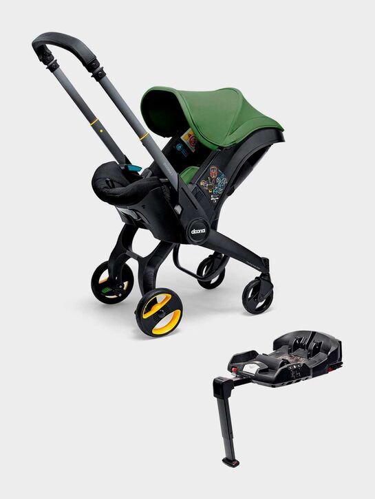 Коляска-автокресло Dоona i Desert Green в комплекте с базой ISOFIX Doona | Фото 1