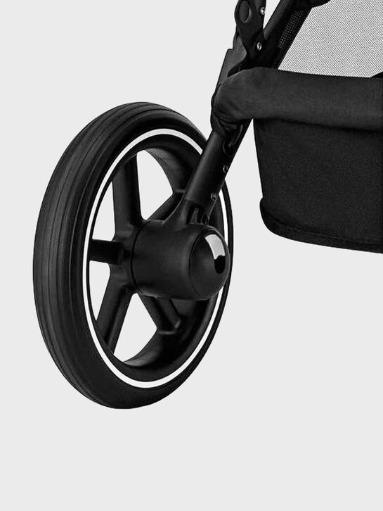 Коляска Gazelle S BLK Moon Black с корзиной и дождевиком CYBEX | Фото 9