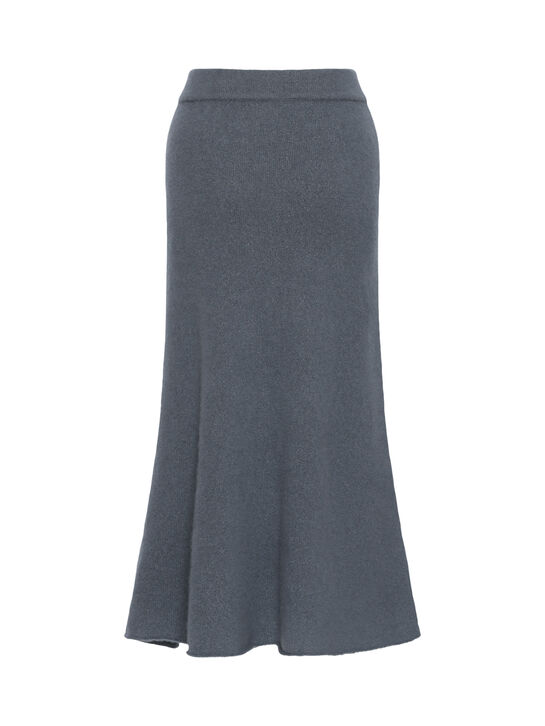 Юбка-годе, серая Lu Ren | Фото 6