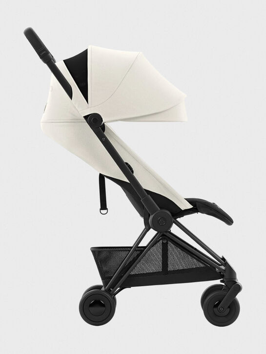Коляска Coya Matt Black Off White с дождевиком и бампером CYBEX | Фото 4