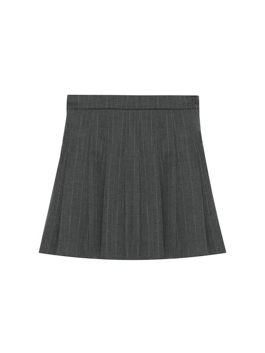 Юбка в полоску, серая Dan Maralex | Фото 1