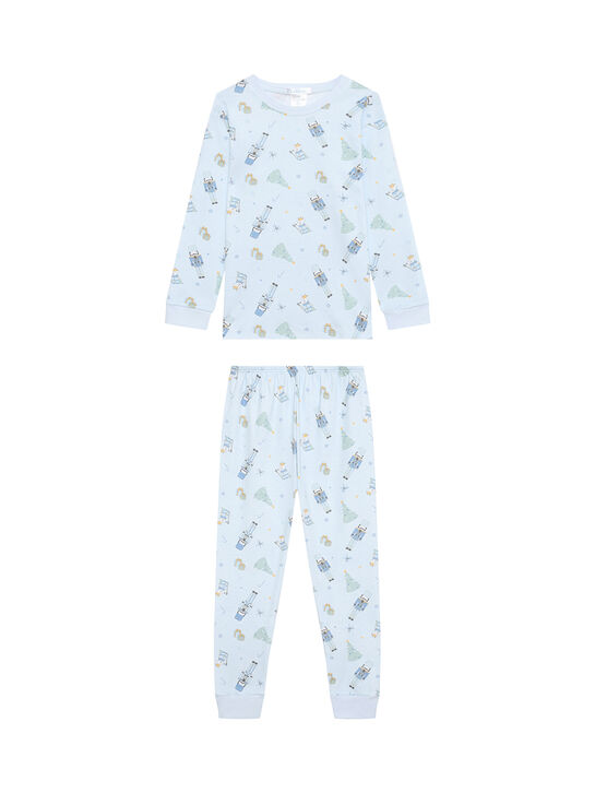 Пижама, принт щелкунчик, мышиный король и елка Lyda Baby | Фото 1