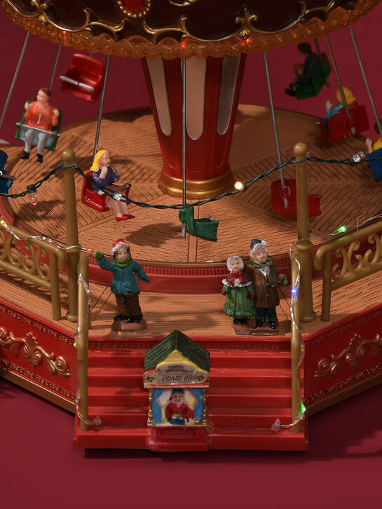 Новогодний сувенир &quot;Карусель&quot; с адаптером, 36x29x27 см Timstor | Фото 5