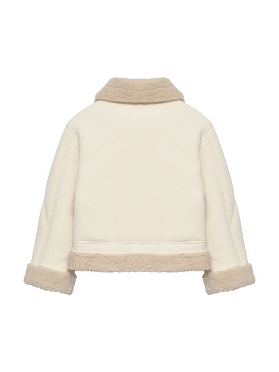 Дубленка из эко-меха Ermanno Scervino | Фото 2