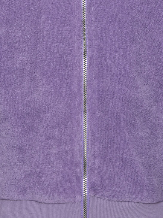 Куртка спортивная велюровая, сиреневая Molo | Фото 3
