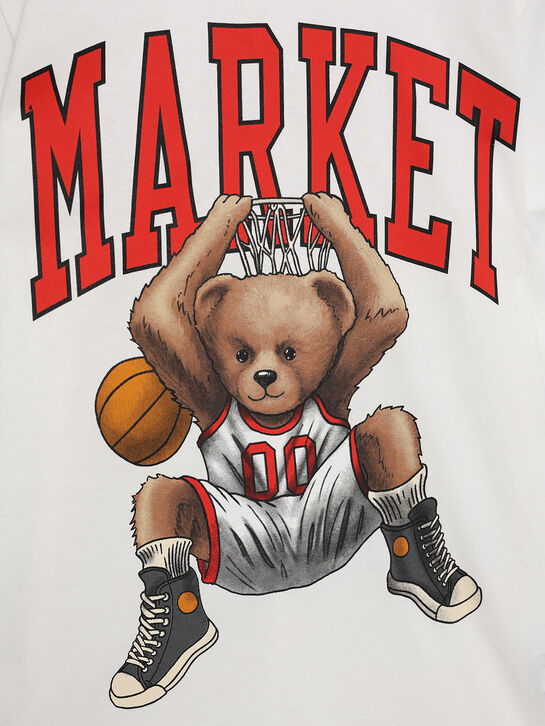 Футболка с принтом &quot;медведь баскетболист&quot; Market | Фото 3