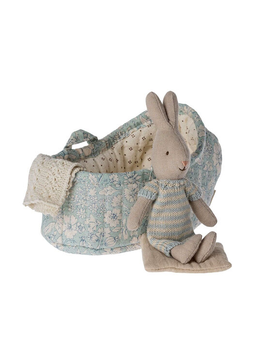 Игрушка Кролик в микрокроватке-переноске Maileg | Фото 4