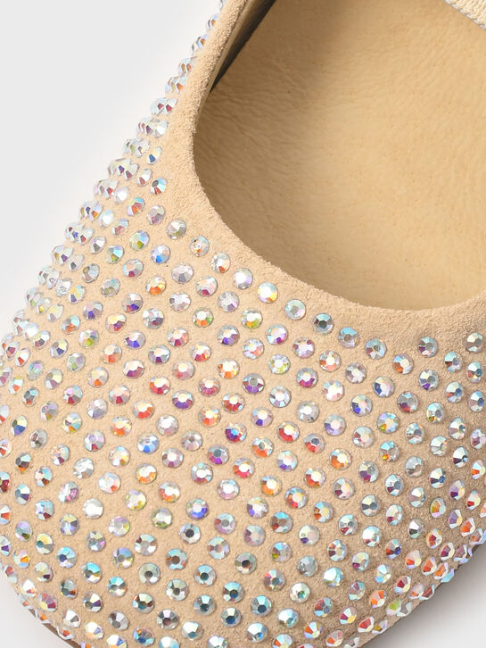 Туфли со стразами на резинке Baby Walker | Фото 7