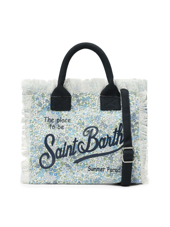 Сумка с бахромой и логотипом Saint Barth | Фото 3
