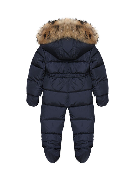 Комбинезон с межовой отделкой, синий IL Gufo | Фото 2