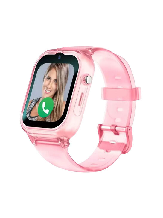 Часы-телефон Leef Cosmic, розовые  | Фото 1