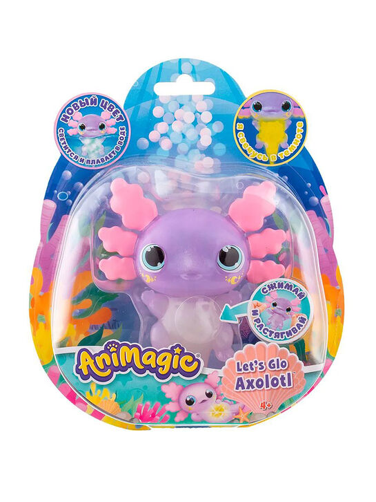 Сквиш-игрушка &quot;Аксолотль&quot;, светящийся в темноте Goliath | Фото 9