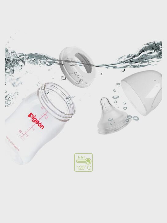 Бутылка Peristaltic PLUS с широким горлом, 160 мл Pigeon | Фото 3