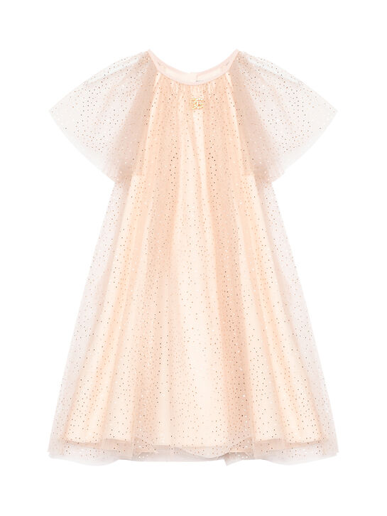 Платье из фатина с блестками Dolce&Gabbana | Фото 1