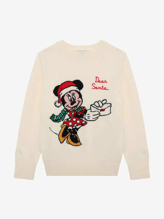 Джемпер с декором &quot;Минни Маус&quot; Saint Barth | Фото 1