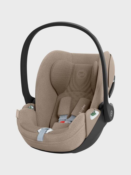 Коляска 3 в 1 Priam IV Rosegold, Cozy Beige со спальным блоком Lux Carry Cot, креслом Cloud T и базой Isofix CYBEX | Фото 13
