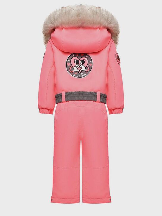 Комбинезон с капюшоном, коралловый PinBina | Фото 2