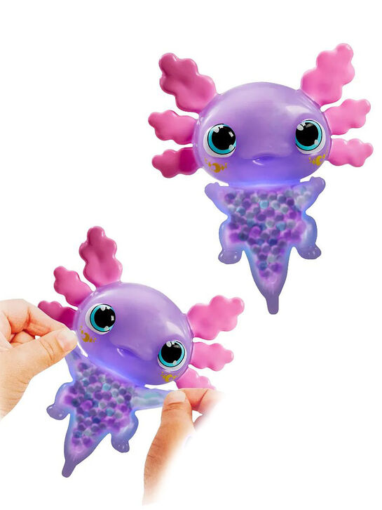 Сквиш-игрушка &quot;Аксолотль&quot;, светящийся в темноте Goliath | Фото 8