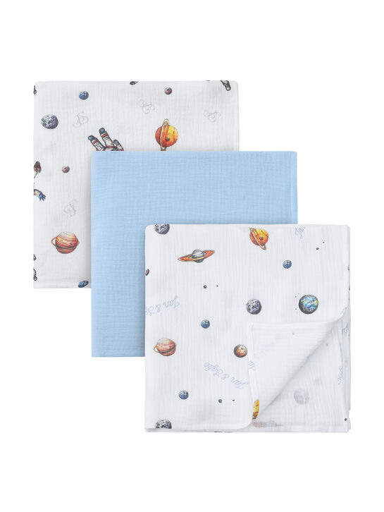 Комплект пелёнок, 2 шт, 120x120 см Jan&Sofie | Фото 1