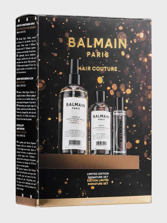 Набор для блеска волос и глубокого увлажнения. Лимитированная серия Balmain | Фото 2