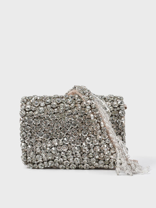 Сумка с камнями и стразами Maison Ava | Фото 4