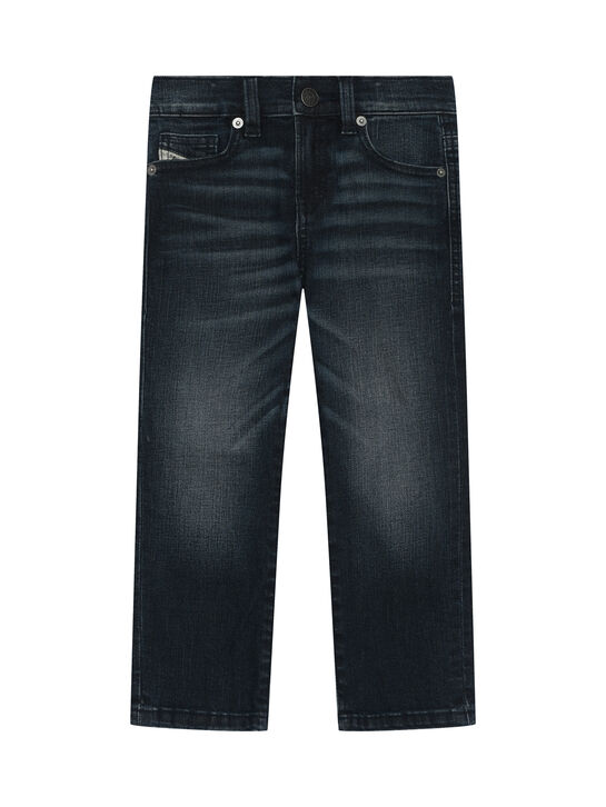 Джинсы с вышитым лого Diesel | Фото 1