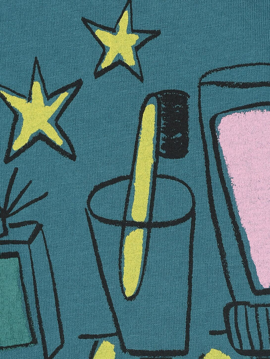 Футболка, принт зубная щетка, паста и духи Weekend house kids | Фото 3