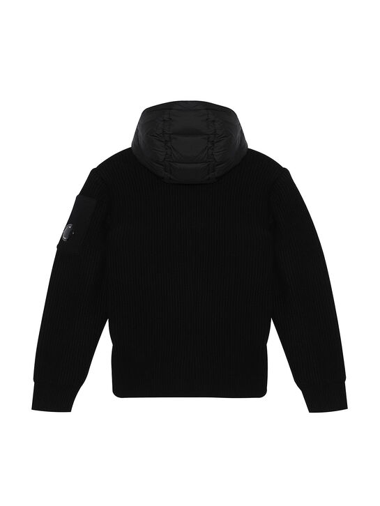 Куртка -пуховик с вязаными рукавами CP Company | Фото 2