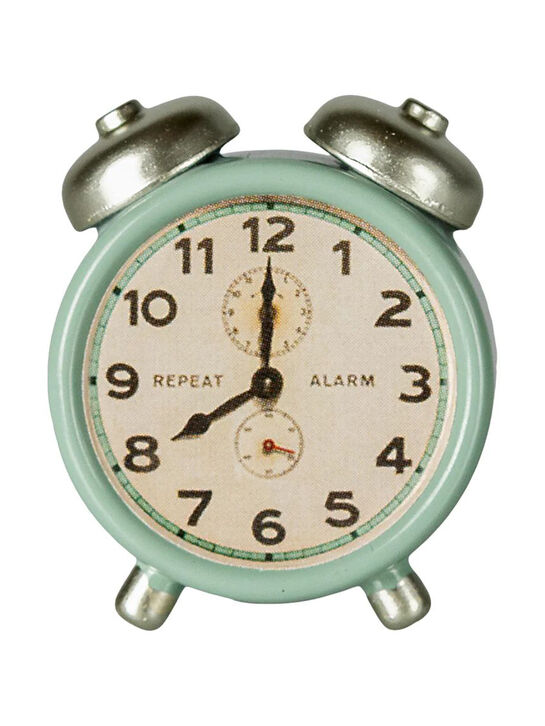 Игрушечный будильник для мышки, мятный Maileg | Фото 1