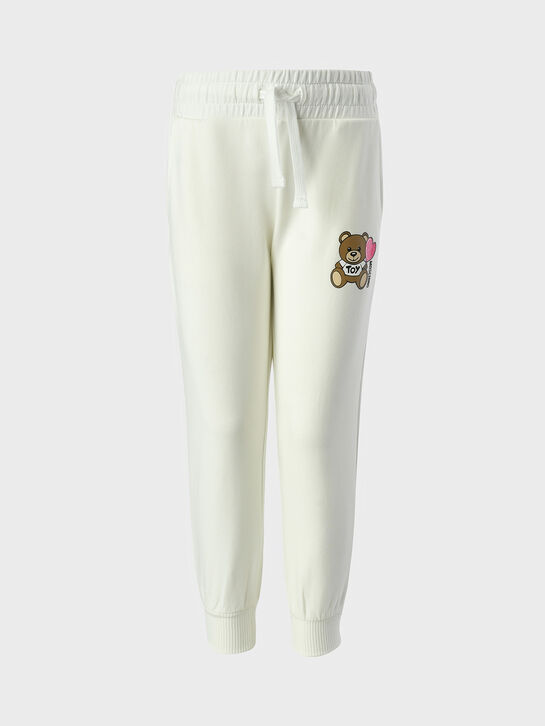 Спортивный костюм белого цвета Moschino | Фото 3