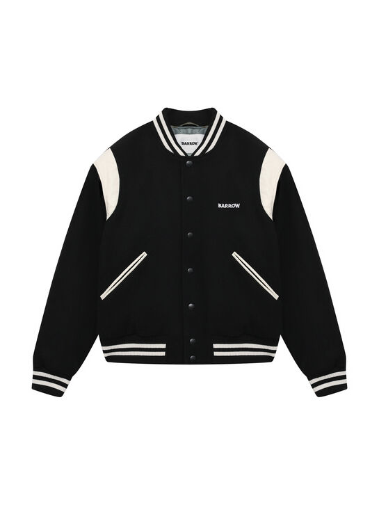 Куртка-бомбер c белыми вставками Barrow | Фото 1