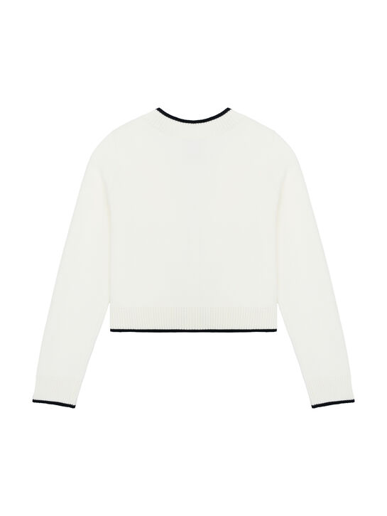 Кардиган с контрастным кантом KengLabel | Фото 6