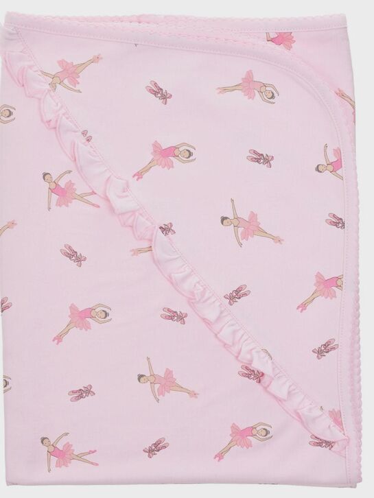 Одеяло с принтом &quot;балерина и пуанты&quot; Lyda Baby | Фото 2