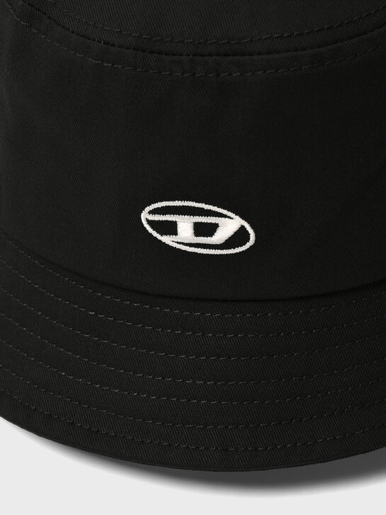 Панама с белым лого, черная Diesel | Фото 3