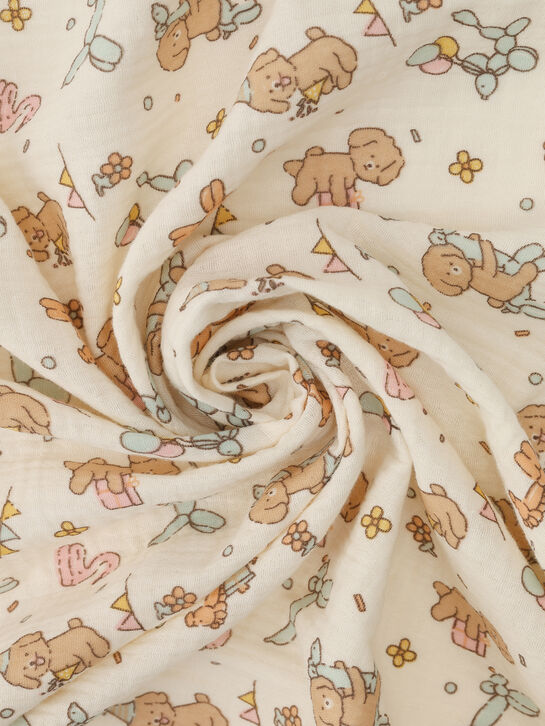 Комплект пеленок из муслина 3 шт, 120х120 см Jan&Sofie | Фото 10