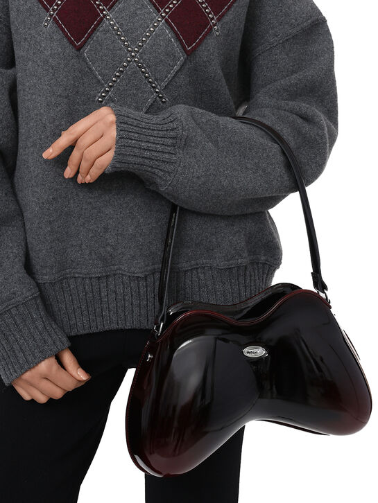 Сумка лакированная Diesel | Фото 2