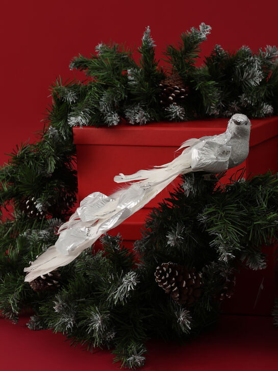 Декоративная птица с пайетками и длинным хвостом, 34 см Goodwill | Фото 2