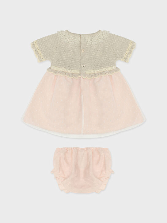 Платье вязаное + шорты, бежевое Paz Rodriguez | Фото 2