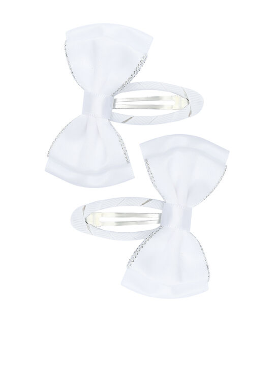 Набор заколок клик-клак бант, 2 шт Rena Chris | Фото 1