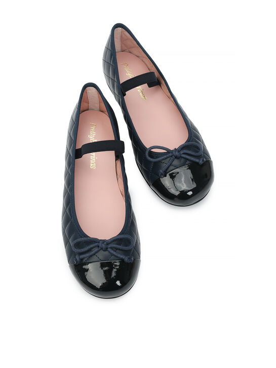 Туфли стеганые Pretty Ballerinas | Фото 4